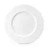 Narumi New Rim Collection White 27cm Plate - Set of 24