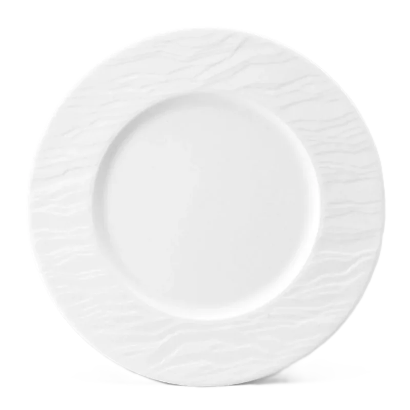 Narumi New Rim Collection White 21cm Plate - Set of 24
