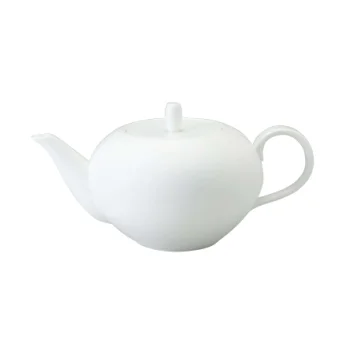 Narumi Cool Coupe Collection White Tea Pot With Cover 1,180cc - Set of 4