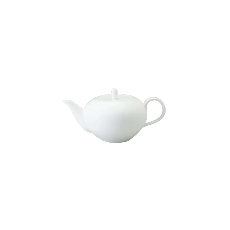 Narumi Cool Coupe Collection White Tea Pot With Cover 1,180cc - Set of 4 Narumi Cool Coupe Collection White Tea Pot With Cover 1,180cc - Set of 4