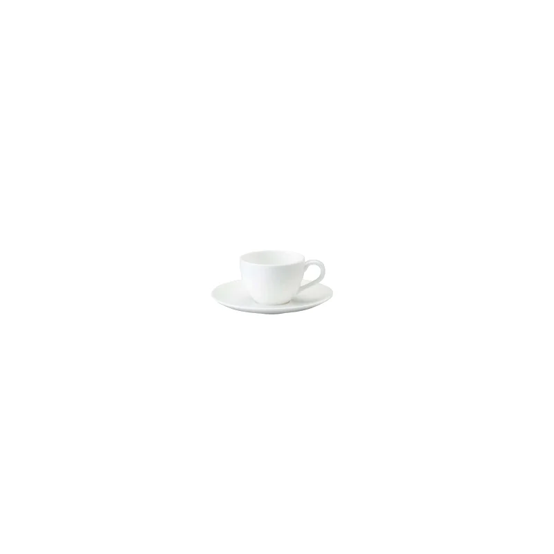 Narumi Cool Coupe Collection White Espresso Saucer - Set of 36 Narumi Cool Coupe Collection White Espresso Saucer - Set of 36