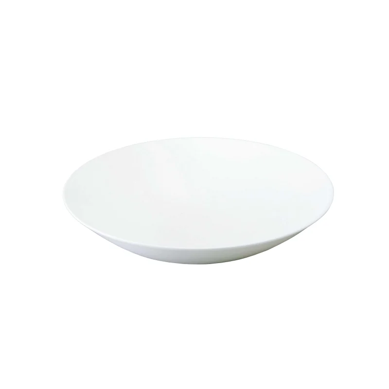 Narumi Cool Coupe Collection White 28cm Deep Plate - Set of 6