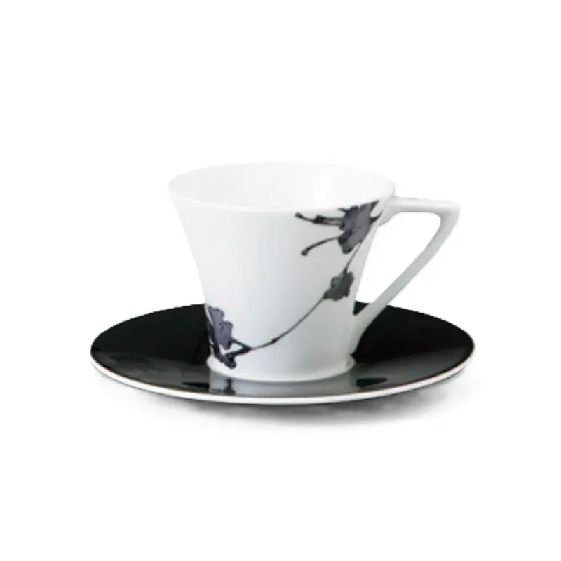 Narumi Flat Rim Collection Montmartre Noir Espresso Cup - Set of 24 Narumi Flat Rim Collection Montmartre Noir Espresso Cup - Set of 24