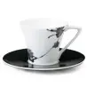 Narumi Flat Rim Collection Montmartre Noir Espresso Cup - Set of 24