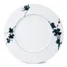 Narumi Flat Rim Collection Montmartre Noir 29cm Flat Rim Plate - Set of 12