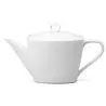 Narumi Aria Collection White Tea Pot With Cover 1,670cc - Set of 6