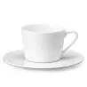 Narumi Aria Collection White Common Saucer - Set of 36
