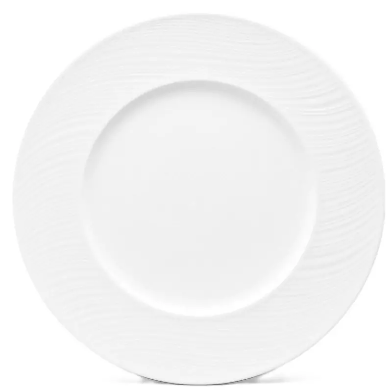 Narumi Aria Collection White 30cm Plate - Set of 12 Narumi Aria Collection White 30cm Plate - Set of 12