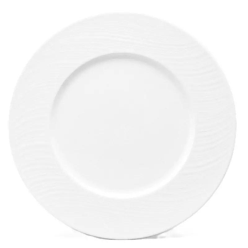 Narumi Aria Collection White 27cm Plate - Set of 24 Narumi Aria Collection White 27cm Plate - Set of 24