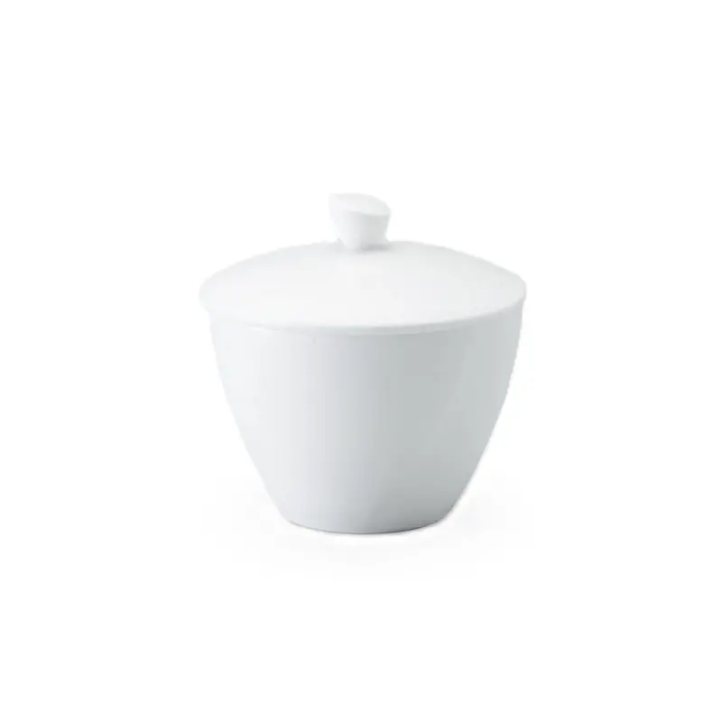 Narumi Esprit Collection White Sugar Bowl With Cover 270cc - Set of 12 Narumi Esprit Collection White Sugar Bowl With Cover 270cc - Set of 12
