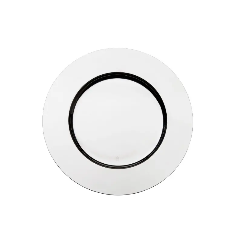Broggi Eco Collection Stainless Steel Show Plate Eco Ø 31 cm Broggi Eco Collection Stainless Steel Show Plate Eco Ø 31 cm