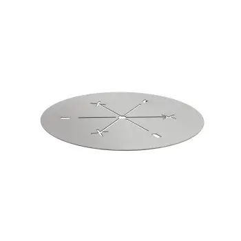 Broggi Essenza Collection Stainless Steel Rack For Seafood Stand Round Ø 32 cm