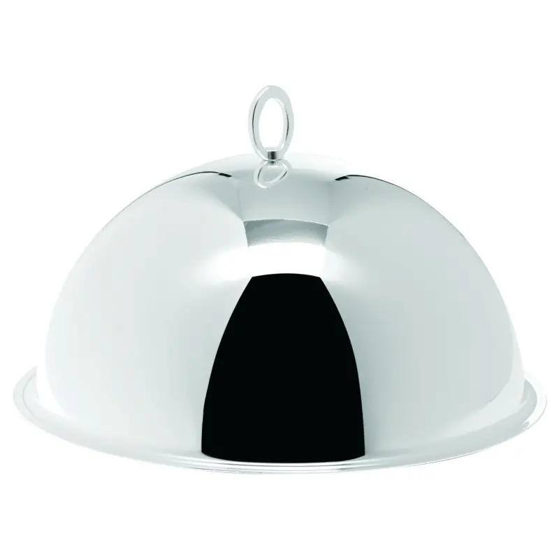 Broggi Essenza Collection Stainless Steel Essenza Dome Cover Inside Ø cm.28 Outside 30 Broggi Essenza Collection Stainless Steel Essenza Dome Cover Inside Ø cm.28 Outside 30