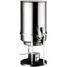 Broggi Decò Collection Chromed Decò Coffee Urn 7Lt.. Chromed With Stand