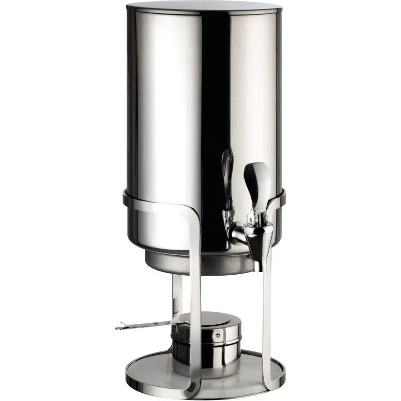 Broggi Decò Collection Chromed Decò Coffee Urn 7Lt.. Chromed With Marble Stand Broggi Decò Collection Chromed Decò Coffee Urn 7Lt.. Chromed With Marble Stand