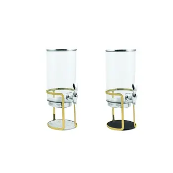 Broggi Decò Collection Gilded With Marble Decò Juice Dispenser. Gilded With Marble Stand
