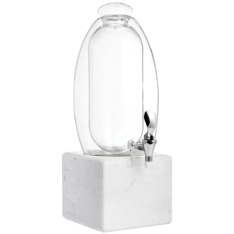 Broggi Aqva Collection Beverage Dispenser Aqva With Marble Base Broggi Aqva Collection Beverage Dispenser Aqva With Marble Base
