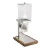 Broggi Collection Walnut Wood Cereal Dispenser. Walnut Wood 4Lt