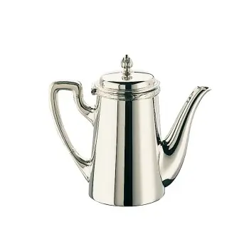 Broggi Rubans Collection Silver Plated Coffee Pot Rubans Goose-Neck 24 cl