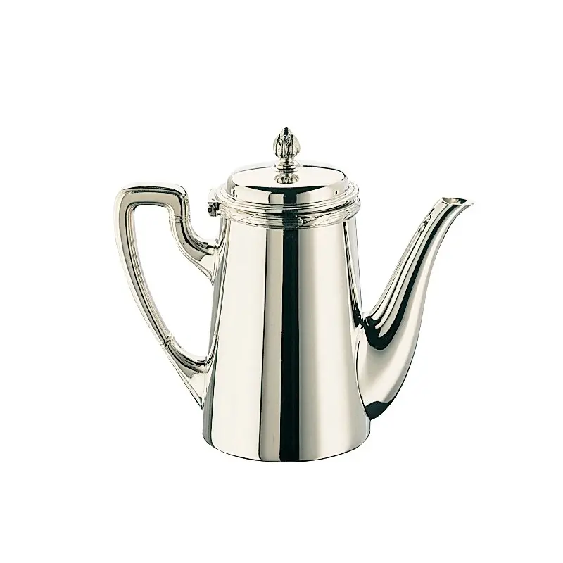 Broggi Rubans Collection Silver Plated Coffee Pot Rubans Goose-Neck 96 cl Broggi Rubans Collection Silver Plated Coffee Pot Rubans Goose-Neck 96 cl
