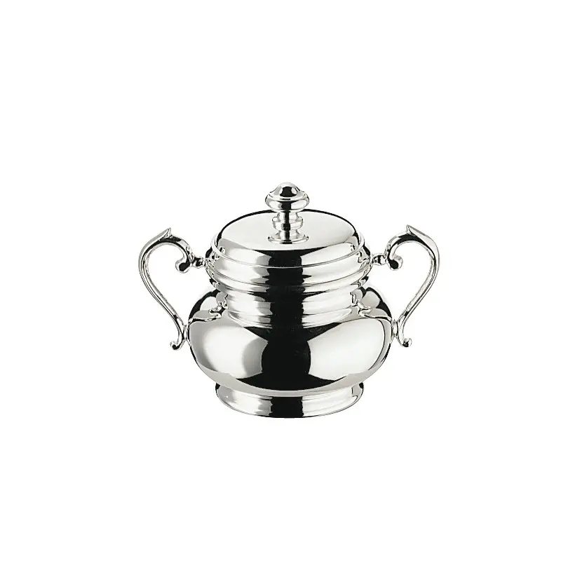 Broggi Ambasciata Collection Silver Plated Sugar Bowl Ambasciata 200 gr