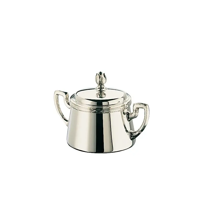 Broggi Rubans Collection Silver Plated Sugar Bowl Rubans 140 gr