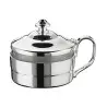 Broggi classica Collection Silver Plated grated-Cheese Bowl classica With Handle Ø 9 cm