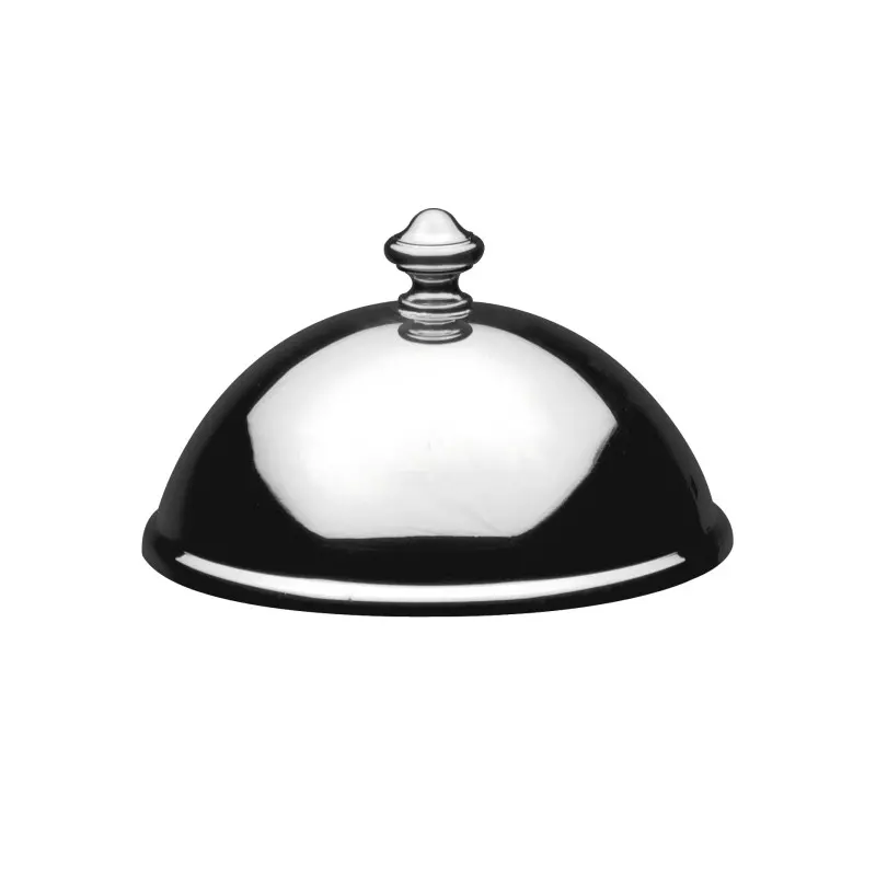 Broggi Collection Silver Plated Cover With Knob For Butter Dish