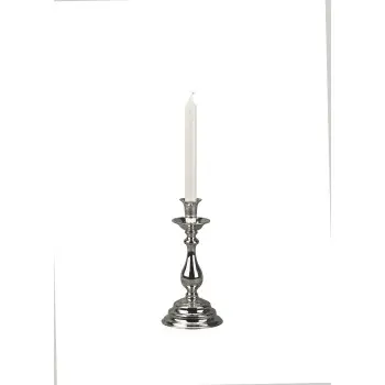 Broggi Ambasciata Collection Silver Plated Candlestick Ambasciata H.23 cm
