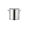 Broggi classica Collection Silver Plated Champagne Bucket Oval 2-Bottle classica H.22 cm