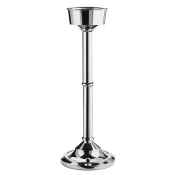 Broggi classica Collection Silver Plated Stand For Round Champagne Bucket classica H.68 cm