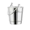 Broggi classica Collection Silver Plated Ice Bucket With Rings classica H.12 cm