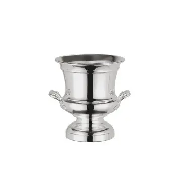 Broggi Medici Collection Silver Plated Champagne Bucket With Handles Medici H.26 cm