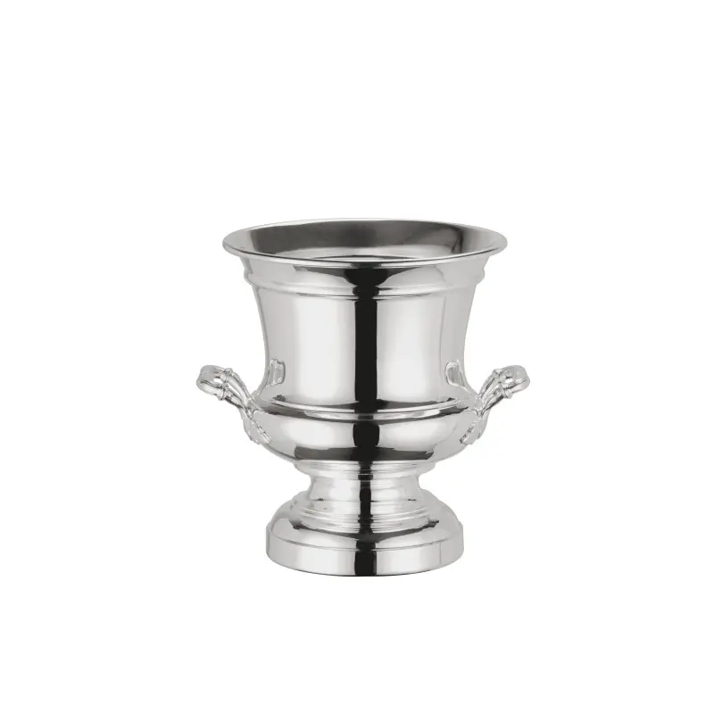 Broggi Medici Collection Silver Plated Champagne Bucket With Handles Medici H.26 cm Broggi Medici Collection Silver Plated Champagne Bucket With Handles Medici H.26 cm