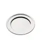 Broggi Collection Silver Plated Round Plate Reinforced Edge Ø 22 cm