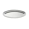 Broggi Collection Silver Plated Fish Platter Reinforced Edge 90 x 35 cm