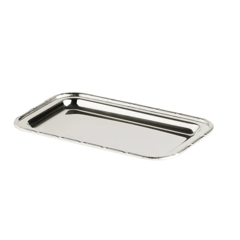 Broggi Rubans Collection Silver Plated Tip Tray Rubans 26 x 16 cm Broggi Rubans Collection Silver Plated Tip Tray Rubans 26 x 16 cm