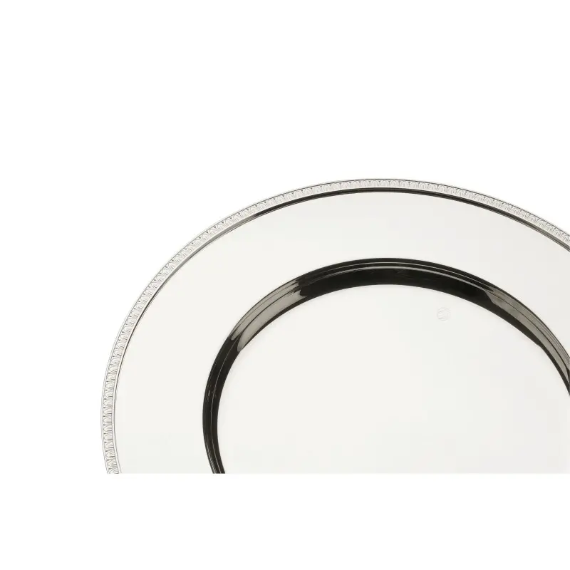 Broggi Impero Collection Silver Plated Show Plate Impero Dec. Ø 32 cm Broggi Impero Collection Silver Plated Show Plate Impero Dec. Ø 32 cm