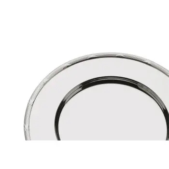 Broggi Rubans Collection Silver Plated Show Plate Rubans Dec. Ø 32 cm