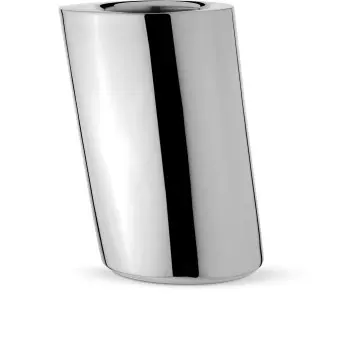 Broggi Zeta Collection Stainless Steel Bottle Cooler Zeta 14.5 x 10.5 cm H.22 cm