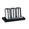 Broggi Zeta Collection Black (3-Bottle) Bottle Cooler Zeta Black 3-Bottle 42 x 24 cm