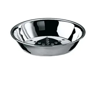 Broggi Collection Stainless Steel Butter Dish With Holes Ø 9 cm