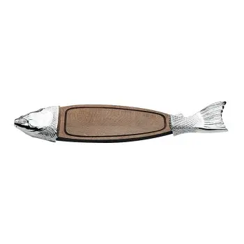 Broggi Collection Silver Plated Salmon Platter 87 x 19 cm