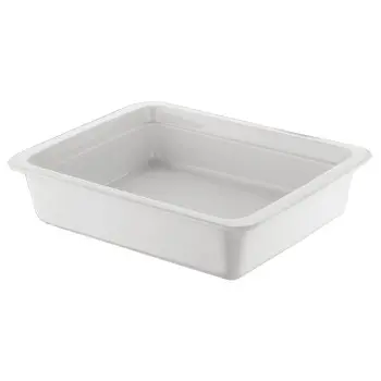 Broggi Collection Porcelain Food Pan Gn 1/2 Porcelain H.6.5 cm