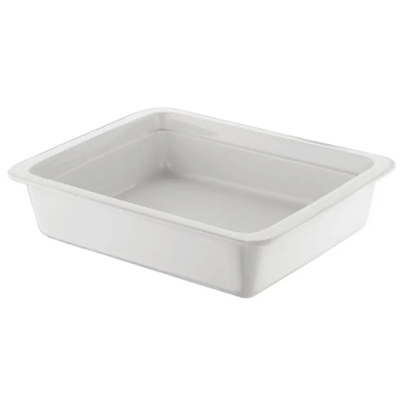 Broggi Collection Porcelain Food Pan Gn 1/2 Porcelain H.6.5 cm