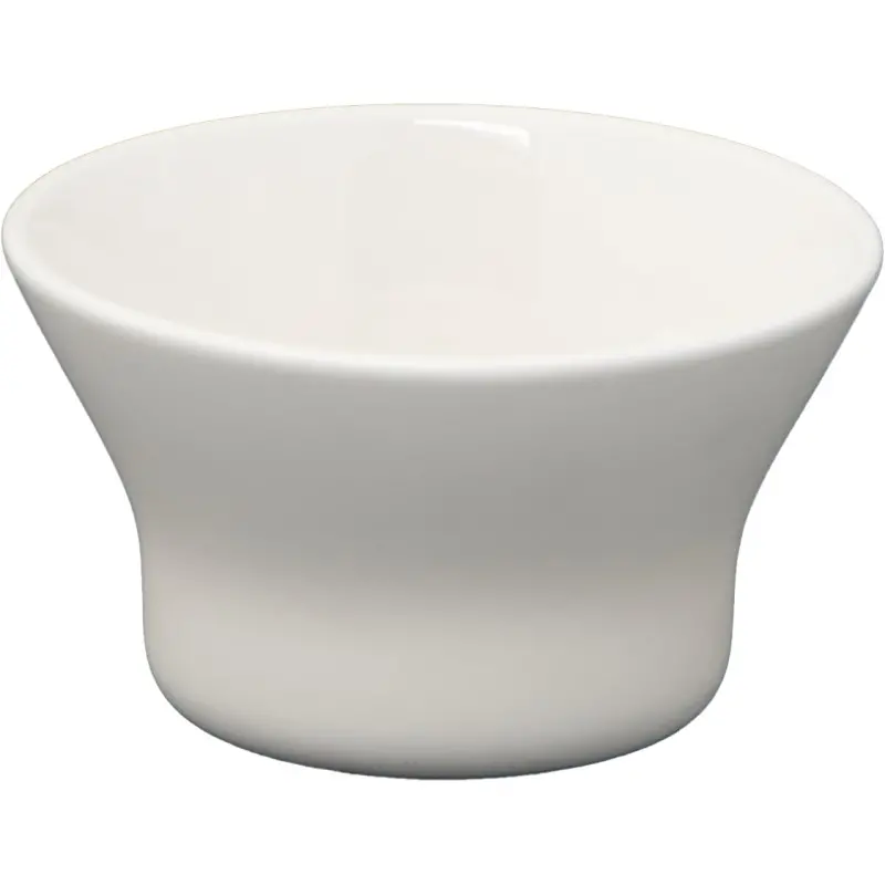 Broggi Bento Collection White And Stainless Steel Bento Small Bowl. Conical. White