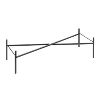 Broggi Nature Collection Black Nature Rectangular Podium Black 35 x 52.5 cm H.13.5 cm