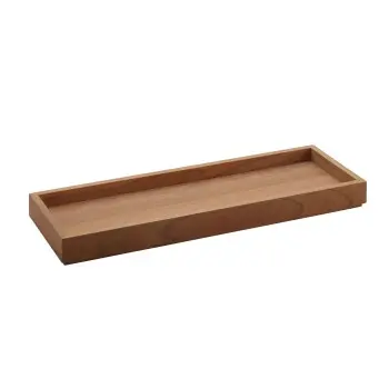 Broggi Nature Collection Walnut Wood Nature Tray. Walnut Wood 17.5 x 52.5 cm H.4.5 cm