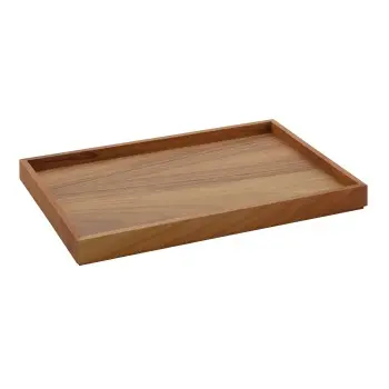 Broggi Nature Collection Walnut Wood Nature Tray. Walnut Wood 35 x 52.5 cm H.8 cm
