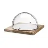 Broggi Nature Collection Cake Plate With Nature Buffet Dome Cover Ø 40 cm